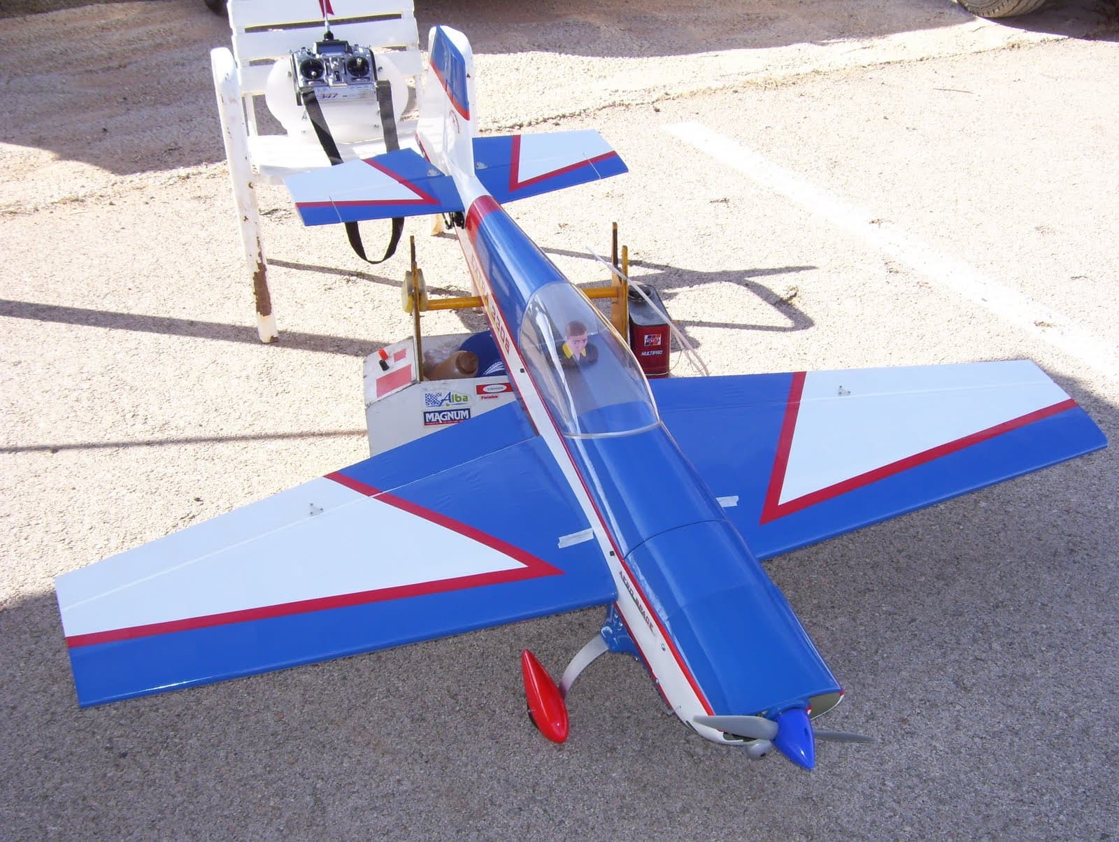 Modelo de aeromodelismo del club